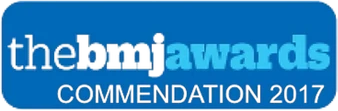 BMJ Awards 2017 commendation